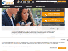 Tablet Screenshot of mologixinc.com